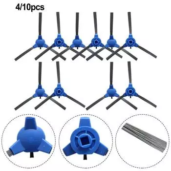 Прочные боковые щетки Сменная основная щетка 4/10 шт. 10pcs