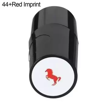 Прочные быстросохнущие пластиковые аксессуары для гольфа Mark Seal Golf Ball Stamper Golf Stamp Marker 44+Red Imprint
