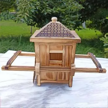 Прочные детские игрушки официальный стул-палантин модель стула-паланка, переносимого вручную, старинные украшения имитационная модель деревянные поделки
