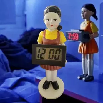 Прочные домашние часы, высокая стабильность, компактный дисплей времени разноцветный