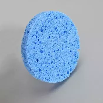 Прочные дышащие плотные отверстия из древесной массы хлопка для снятия косметики для лица для женщин синий