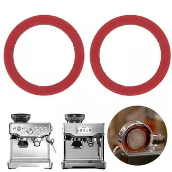 Прочные гибкие детали, простая установка, машина для приготовления эспрессо, силиконовая уплотнительная прокладка, силиконовое кольцо для групповой головки красный