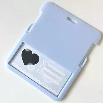 Прочные и водонепроницаемые держатели для фотокарточек, держатель для удостоверения личности на брелок, держатель для автобусной карты, школьные принадлежности для школьников, держатель для удостоверения личности, кредитной карты A