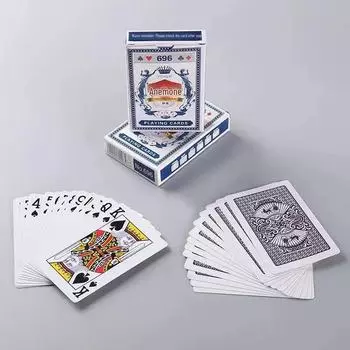 Прочные игральные карты для шахматных комнат Anemone синий