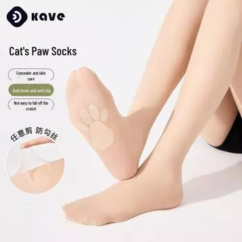 Прочные колготки с черными кошачьими коготками: Летние тонкие, устойчивые к зацепкам чулки для женщин 80-130