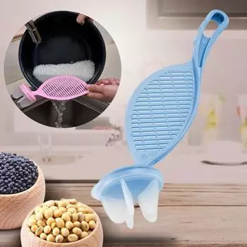 Прочные ложки рисового фильтра выдалбливают глубокую чистку яркого цвета синий