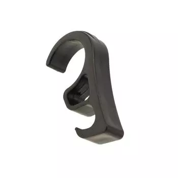 Прочные материалы PP и изготовленные вручную мотоциклетные стопорные пряжки, простая установка тормозного крюка чёрный