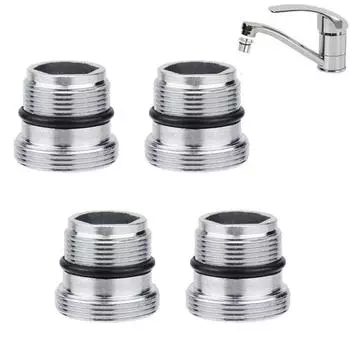 Прочные медные соединители для кранов, 4 шт. в упаковке от 5 до наружной резьбы M22