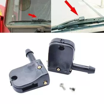 Прочные насадки омывателя Jet Spray 8 мм Black Jet, новые