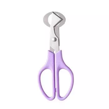 Прочные, не легко разваливающиеся принадлежности для приготовления пищи, портативный идеальный инструмент для очистки птичьих яиц в ресторане для дома, ножницы для перепелиных яиц красный