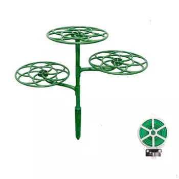 Прочные опоры для вьющихся растений и цветов 2 Tier