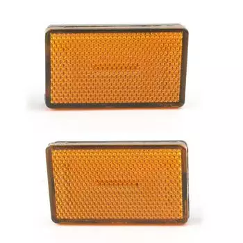 Прочные отражатели. Простая установка без дополнительных инструментов.