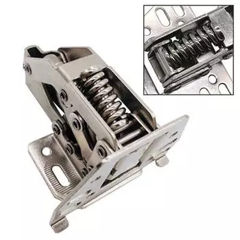 Прочные петли в форме моста для дверцы шкафа, автодома, кемпера, каравана, гидравлические буферные петли