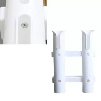 Прочные пластиковые стойки для удочек, держатели, кронштейны, подставки для лодок, яхт, рыболовных ящиков, лодочного оборудования белый