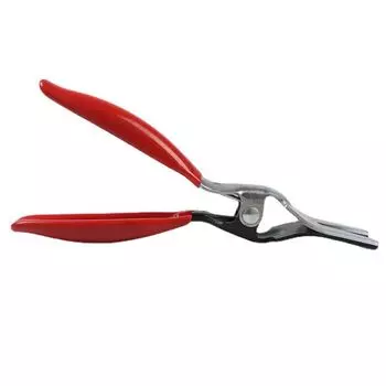 Прочные плоскогубцы для снятия автомобильных шлангов из марганцевой стали, инструмент для ремонта, трубные инструменты, плоскогубцы для масляных труб, трубные шланги, плоскогубцы для хомутов шлангов светло-синий