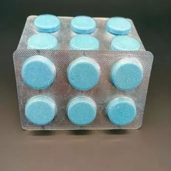 Прочные прочные чистящие жидкие шипучие таблетки