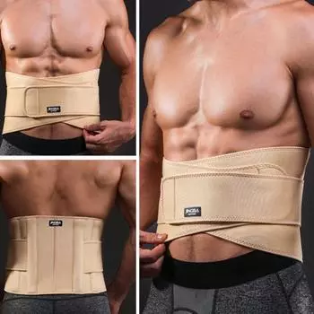 Прочные ремни поддержки задней части талии легкие в использовании снятие стресса износостойкие хаки