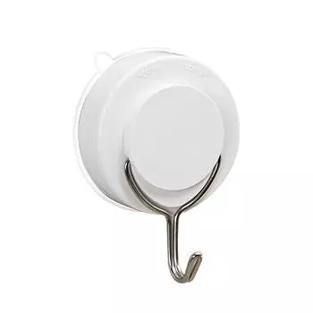Прочные самоклеящиеся настенные вешалки для дверей, крючки-присоски, стойка для тяжелых грузов, присоски для чашек для кухни, ванной комнаты, новые, 1 шт. 1pcs белый