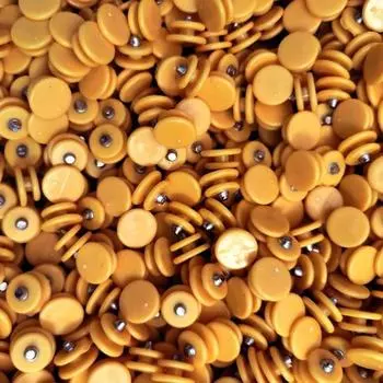 Прочные шипы для улицы, нескользящие, желтые, экологически чистые, полипропиленовые, противоскользящие шипы для обуви, нескользящие шипы