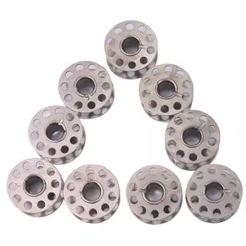 Прочные шпульки для швейной машины из нержавеющей стали, шпульные инструменты для швейных машин ONESIZE серебряный