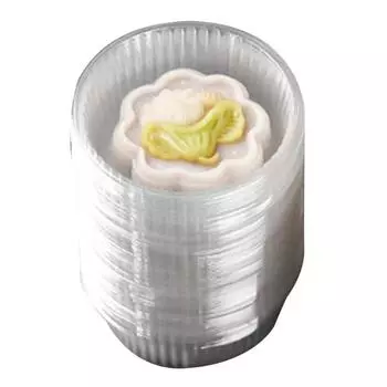 Прочные штабелируемые многофункциональные 3-цветные подносы для кексов с лунным пирогом для подносов для лунного пирога на фестивале середины осени S золотистый