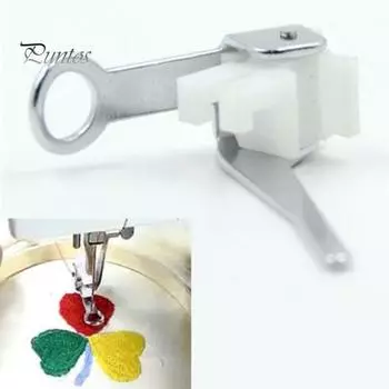 Прочные швейные машины для штопки лапок для вышивания Brother Singer Janome серебряный