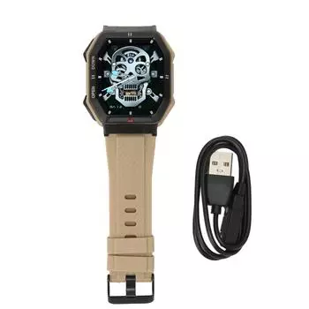 Прочные смарт-часы с поддержкой Bluetooth-вызовов, настраиваемым циферблатом и динамиком для IOS и Android