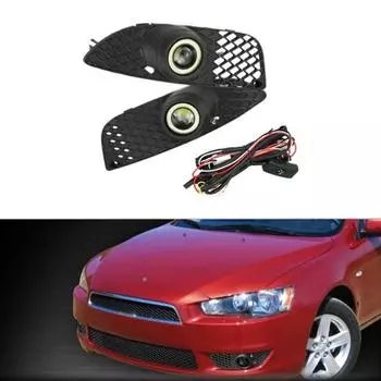 Прочные светодиодные модифицированные детали противотуманных фар внизу чёрный