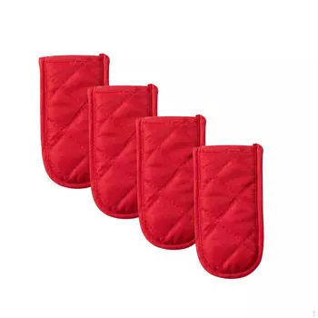 Прочные термостойкие чехлы для ручек кухонной посуды Black