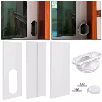 Прочные уплотнительные панели переменного тока, вентиляционные отверстия для окон с выдвижной заменой 3pcs