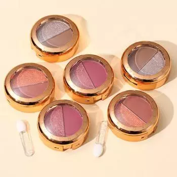 Прочные водонепроницаемые косметические инструменты для макияжа глаз, цветные тени для век для ежедневного макияжа