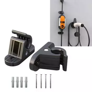 Прочные зажимы для кронштейна из АБС-пластика, настенный держатель кабеля, зажим для кабеля для зарядного устройства электромобиля, простая организация и фиксация кабелей