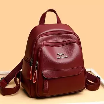 Прочные женские рюкзаки из искусственной кожи, сумки через плечо, модная сумка через плечо