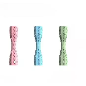 Прочные жевательные игрушки для щенков домашних животных, инструмент для чистки коренных зубов, интерактивная зубная щетка для собак, игрушка для маленьких собак, игрушка для собак, стоматологические талисманы синий