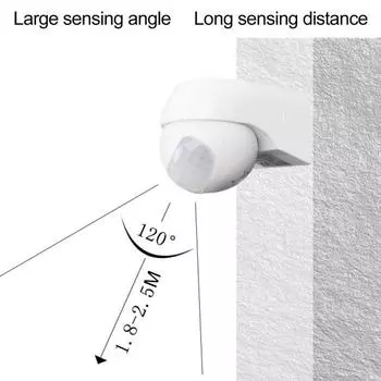 Прочный 110V-220V Простой в установке инфракрасный сенсорный переключатель Человеческое тело Детектор движения Наружное питание