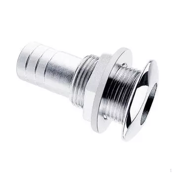 Прочный 6-дюймовый водопроводный фитинг для яхты из нержавеющей стали через корпус, водовыпускное отверстие, аксессуары для защиты от ржавчины 25mm