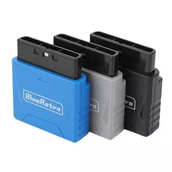 Прочный адаптер беспроводного контроллера для игровой консоли PS2/PS1 для 8bitdo/PS4/PS5 чёрный