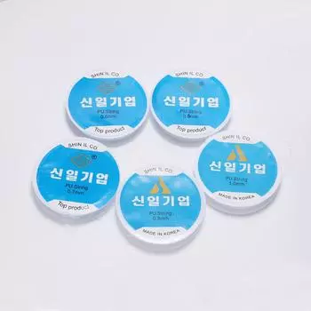 Прочный эластичный кристаллический эластичный шнур, нить, проволока для бисера для изготовления ювелирных изделий, DIY ожерелье, браслет, аксессуары белый