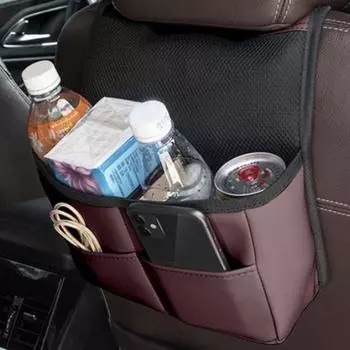 Прочный анти-царапины Пятно-устойчивый сиденье Органайзер для хранения Автомобиля Назад Аккуратный для чёрный