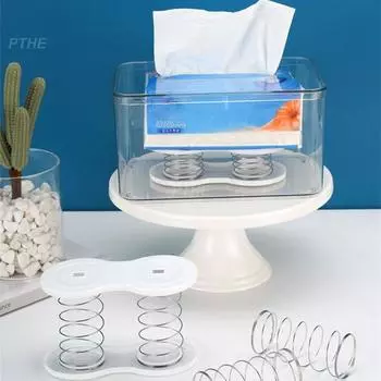 Прочный автоматический подъемный пружинный держатель для салфеток, держатель для пружин, кухонное хранилище, эластичный диспенсер для бумажных полотенец, креативность