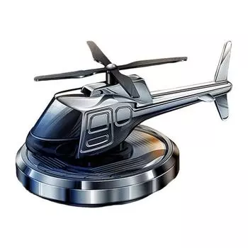 Прочный автомобильный ароматический диффузор, устойчивый к солнцу практический вертолет, самолет для ароматерапии синий