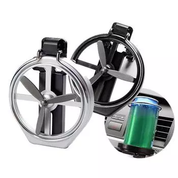 Прочный автомобильный воздуховод, чашка для воды, бутылка для напитков, подставка для напитков, держатель вентилятора серебряный
