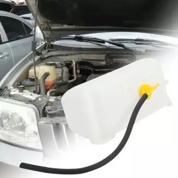 Прочный бачок для жидкости радиатора Идеально подходит для компактной установки Хорошо подходит белый