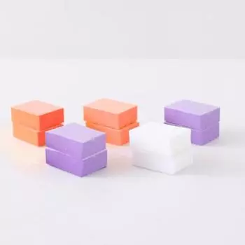 Прочный буфер, безвредные блоки, легкие изделия для ногтей фиолетовый