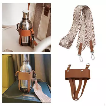 Прочный чехол для бутылки с водой для приключений на свежем воздухе синий