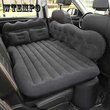 Прочный чехол на заднее сиденье автомобиля большего размера, автомобильный надувной матрас, дорожная кровать, влагостойкий надувной матрас, надувная кровать для салона автомобиля 135 см x 88 см
