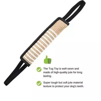 Прочный чехол-подушка для дрессировки собак с 2 веревочными ручками для дрессировки средних и крупных собак, товары для животных белый