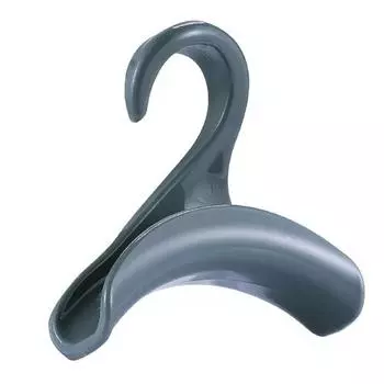 Прочный держатель для сумки, домашний шкаф, шляпа, шелковый шарф, шали, кошелек, сумка для хранения, арочная вешалка, крючок серый