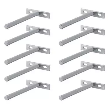 Прочный, долговечный настенный скрытый круглый кронштейн для полки, бытовая техника (5inch)