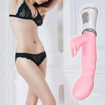 Прочный двойной стимуляции TPE вибрационный массажер G точка секс вибратор мастурбатор для девушки A